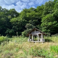 ログハウス  ガゼボ　小屋　薪小屋