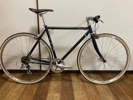 【新車】FUJI フジ BALLAD バラッド アーバンクロモリバイク 52サイズ STEEL NAVY 2022