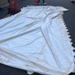 集会用テント　2k×3k （3600×5400）天幕 ポール　　6本　重り20個　大阪市発引取対応