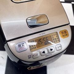 象印マイコン炊飯器NL-BS05 2016年製ブラウン系3合炊き単身様