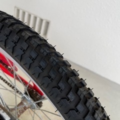 【値下げしました・子ども用自転車】キレイ・２０インチ子ども自転車(赤)の画像
