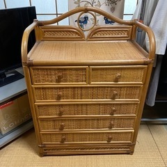 籐家具　タンス　USED