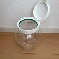 入れ物　透明容器の画像
