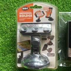 三菱ETC機、スマホホルダーの画像