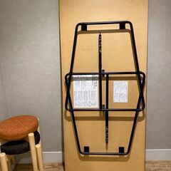 ☆MUJI/無印良品 折りたたみテーブル・幅160cm・オーク材☆①②