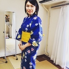 浴衣でお出かけの画像