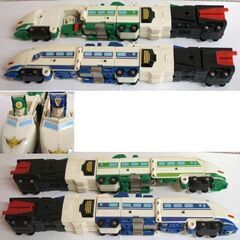 勇者エクスカイザー 乗り物 5台セット ダッシュマックス・ドリルマックス・グリーンレイカー・ブルーレーカー 1990 ☆ PayPay(ペイペイ)決済可能 ☆ 札幌市 豊平区 平岸の画像