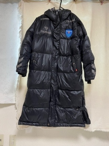 『非売品』　Hummel横浜ＦＣ選手　ベンチコート　【再値下げしました】