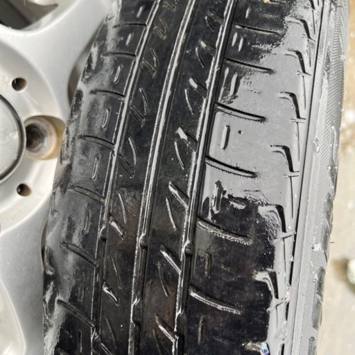 【ご成約ありがとうございました(*˘︶˘*).｡.:*♡】145/80R12 アルミホイールセット売り切り