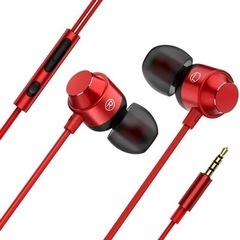 【新品】イヤホン 3.5MM マイク付き 有線 カナル型 リモコ...