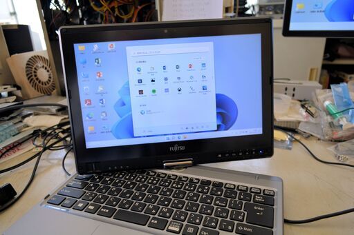 「管番N-35612」 富士通T732/F 高速動作 Win11Pro B5 i3 SSD128Gb 8Gbメモリ