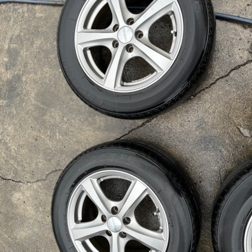 【ご成約ありがとうございました(*˘︶˘*).｡.:*♡⠀】195/65R15 アルミホイールセット‼︎