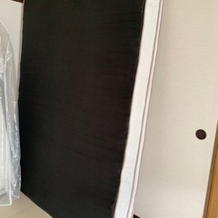 ダブルベッド　スプリングマットレス　マットレスの画像