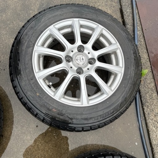 【ご成約ありがとうございました(*˘︶˘*).｡.:*♡】165/70R14 アルミホイールセット　売りきり