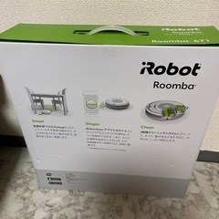 新品未使用🌸ロボット掃除機ルンバ Roomba 671 箱少し破れ有りの画像