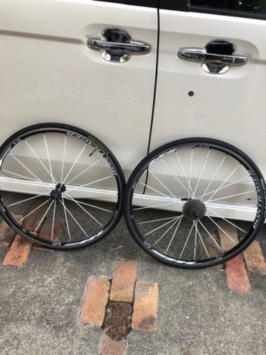 【受渡し決定】ボントレガー　レースライト　ホイール　ロードバイク