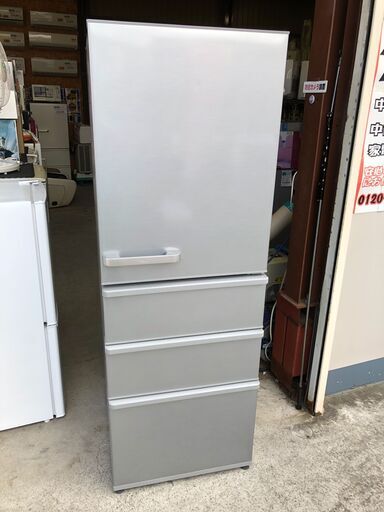 【動作保証あり】AQUA アクア 2020年 AQR-36J 355L 4ドア 冷凍冷蔵庫【管理KRR405】