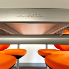 イタリアブランド fantoni デスク / テーブル　塩化ビニルカバー付き