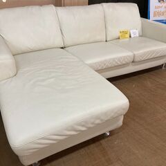 本革 セパレート カウチソファー メーカー不明 【愛品倶楽部柏店】の画像