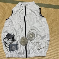 空調服　バッテリー2個付　更に値下げしました
