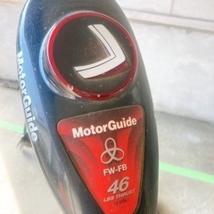 【取引中】マウントセット品　MotorGuide FW-FB 46 LBS THRUST 12V フットコン　エレキ船外機　動作確認済みの画像