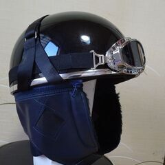 半帽ヘルメットに取り付ける耳当て