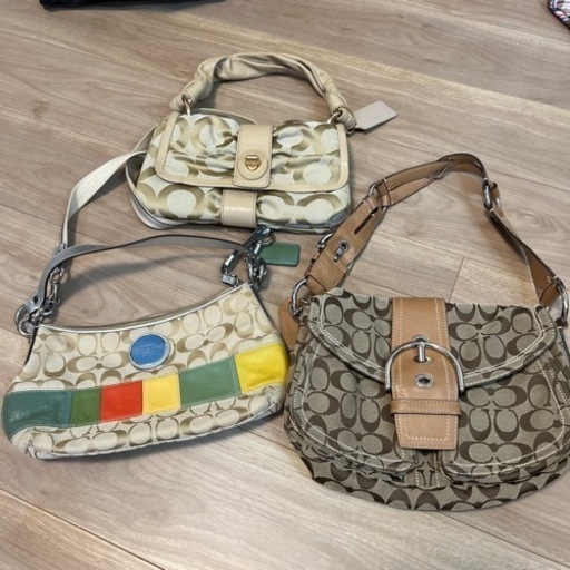coachバック3点