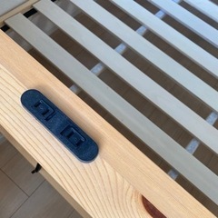 すのこベッド セミダブル 天然木フレームの画像