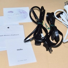 ●Mac mini (Late 2012) + 24インチディスプレイ + Apple Wirelessキィボード の画像