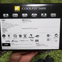 決まりました！デジタルカメラ Nikon coolpix  s600の画像