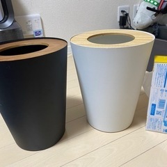 オシャレゴミ箱　モノトーンの画像