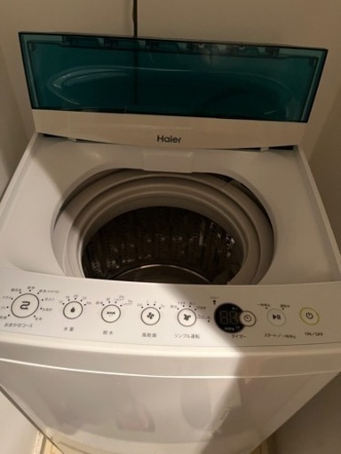 [受渡者確定] Haier ハイアール 全自動洗濯機 標準水量39L JW-C45A 2018年製
