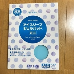 凍らせて使うアイスジェルパッドミニ　日本製