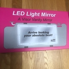 【新品】車用ミラー 女優ミラー  無段階調光 60個LEDライト...