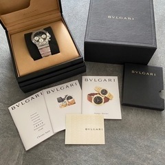 BVLGARI ブルガリ ディアゴノ クロノグラフ CH35S メンズの画像