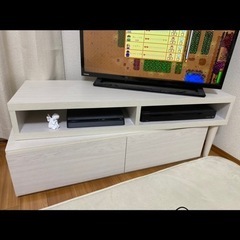 テレビ台　テレビボード　伸縮型ローボード　完成品