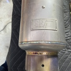 【ジャンク】フジツボ フルチタンマフラー Super Ti 軽量 適合不明 fd3s R34 BCNR33 R33 スカイラインGT-R マフラー FUJITSUBO 車検対応の画像