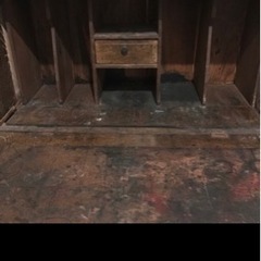 昭和レトロ　ライティングビューローの画像