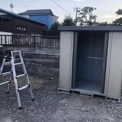 受け渡し予定者決定    物置