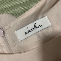 【受渡先決定】dazzlin ミニワンピ　ノースリーブドレスの画像