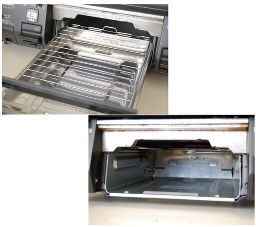 幅59cm 2015年製 LPガス用 ガステーブル ガスコンロ 水無し片面グリル IC-