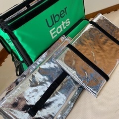 【新品未使用】ウーバーイーツ バッグ UberEATS ★ delivery bagの画像