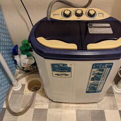 【受付終了】二槽式洗濯機の画像