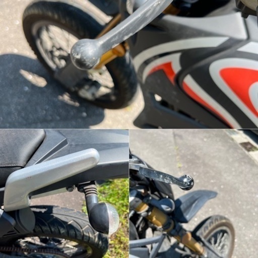 モタードバイク　大幅値下げ　125CC クインキー　走行距離１００キロ以下　オフロード　