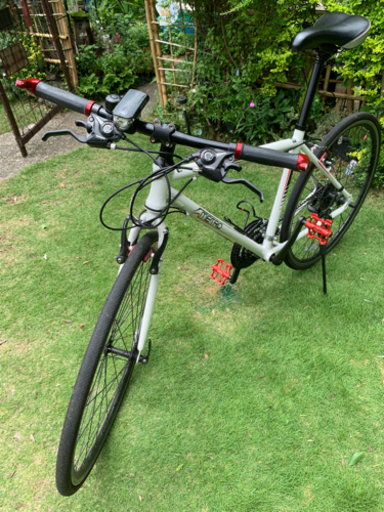 【美品】クロスバイク 21段変速 自転車 室内管理