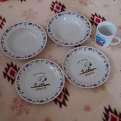 非売品　スヌーピー　PEANUTS ペア食器セット