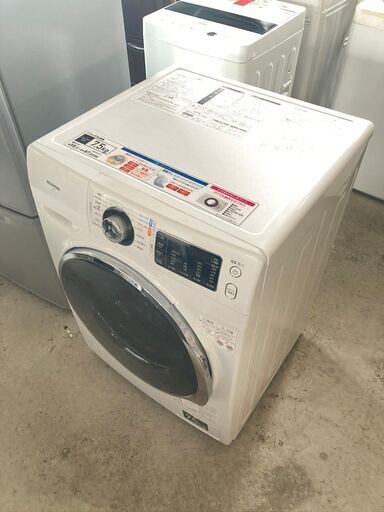 【A-204】★赤字覚悟の激安商品★ ドラム式洗濯機 アイリスオーヤマ 7.5㎏ FL71 中古 激安