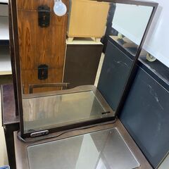 リサイクルショップどりーむ荒田店No.129　鏡台　ドレッサー　ライト付き！コンセント付き♪　の画像