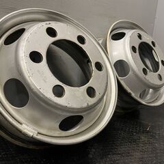 TOPY製 トラックホイール 17.5インチ 2本 DM2H 17.5X6.00 135-9CS 6H PCD222.25 +135 ハブ径164mm　(VHM494) クレジットカード QRコード決済可能