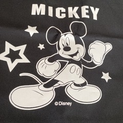 新品　タグ付き☆Disney ミッキー　トートバッグ(黒)の画像